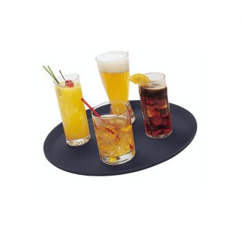NON SLIP RUBBER SURFACE CAMTREAD TRAYS (ROUND, OVAL AND RECTANGULAR)