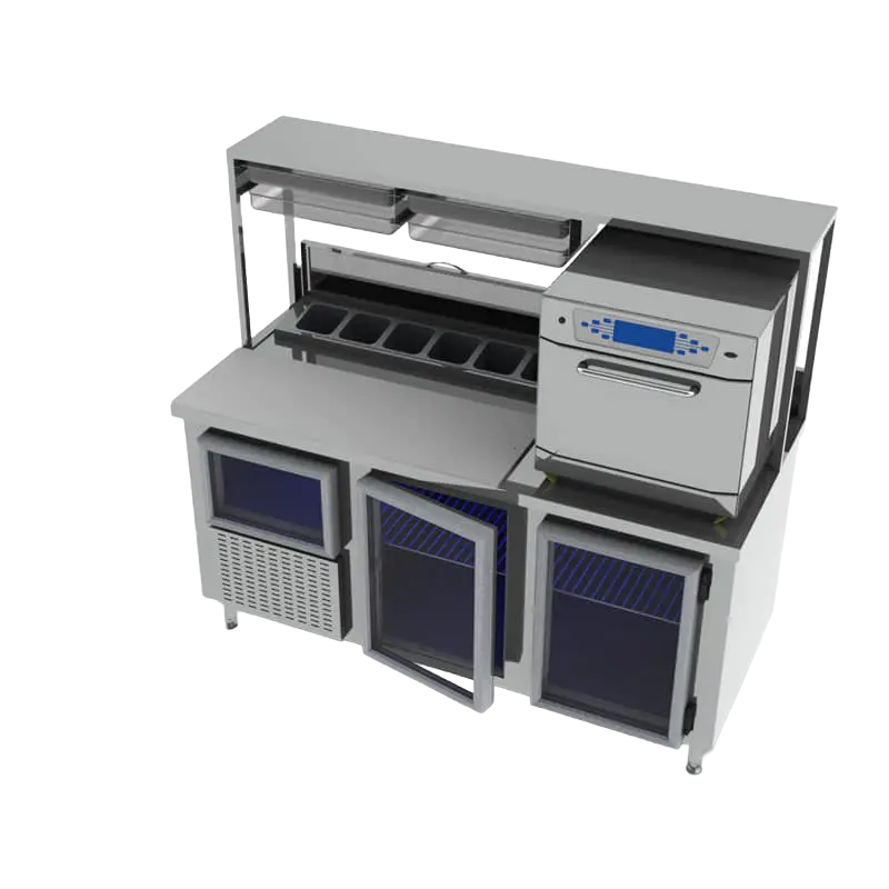 ACCELERATED COOKING STATION