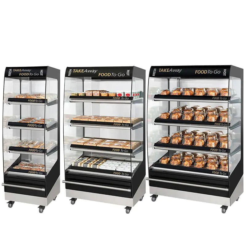 Image of a 4-level multi deck display unit | 4-LEVEL MULTIDECK | FoodServ