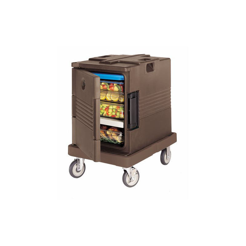 Image of a UPCS400 front loader insulated carrier with wheels | ULTRA PAN CARRIER - UPCS400 | FoodServ