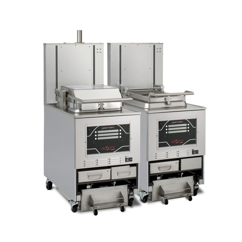 Image of two Velocity series pressure fryers | VELOCITY SERIES | FoodServ